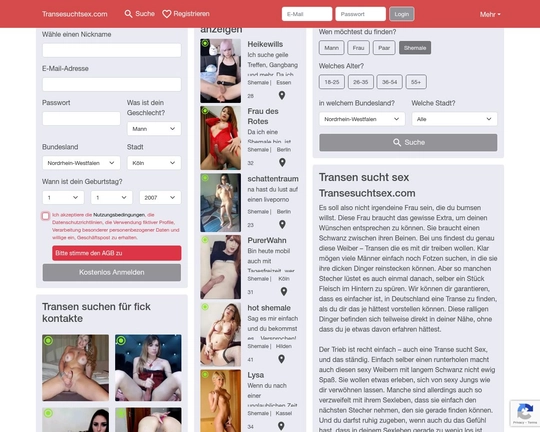 Transe sucht Sex Logo